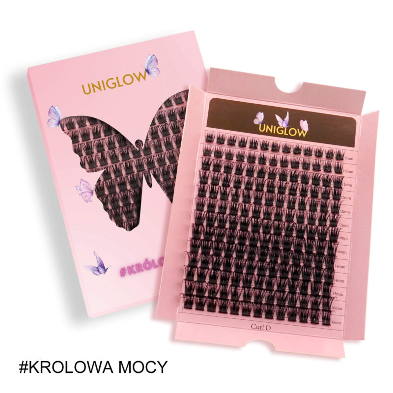 Rzęsy bondingowe- Królowa Mocy 156 rzęs